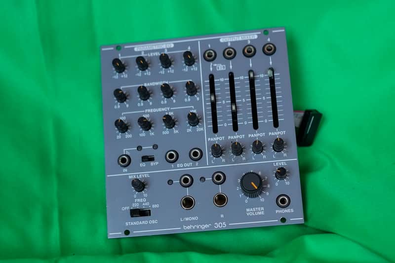 Behringer 305 EQ/Mixer/Output Eurorack Synthesizer Module 2020 - Present - Gray