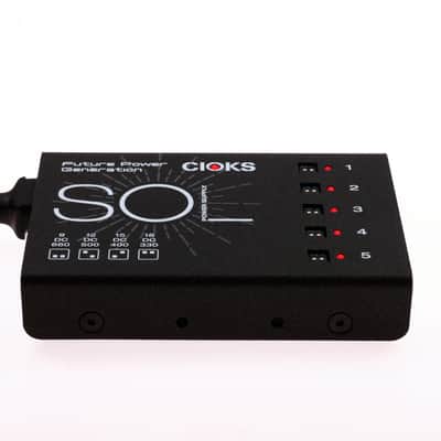 CIOKS Sol Pedal Power (WATCHLIST OFFER) Selectable Voltage,5 Isolated Outlets,9 Cables image 7
