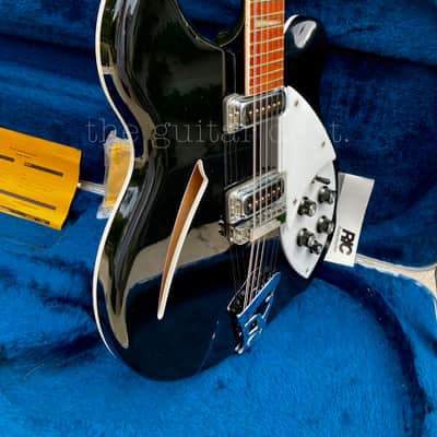 ♚TIMEWARP♚Vintage 1998 Rickenbacker 360-12 String♚JetGlo♚330♚£120 SETUP♚24 FRET! image 12
