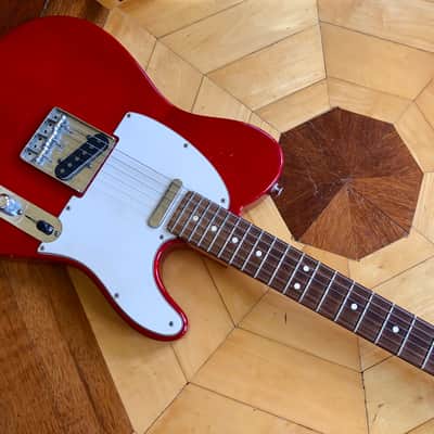 100% ORIGINAL 2003 Fender American Telecaster USA, Transparent Red w/ Hard Case image 13