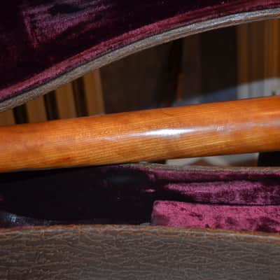 Epiphone Blackstone archtop acoustic 1940's Natural, project guitar. image 13