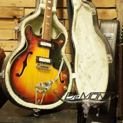 Kimberly VIP6 Tombo Vintage MIJ Japanese Electric Guitar - Restored - w/ hard case image 1