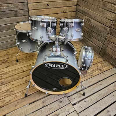 Drum Kit Acoustic Mapex PRO M Grey Fade USED! RKMPR280726 image 4