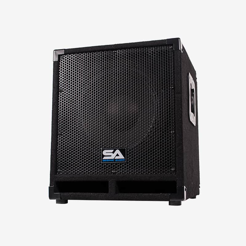 Seismic Audio - Powered 12" Pro Audio Subwoofer Cabinet - PA / Band / DJ / KJ image 1