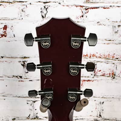 Used Taylor - (2024) Custom #26 C12E B4026 - Grand Concert Acoustic-Electric Guitar - Figured Maple/Sitka Spruce - Cherry Black Burst - w/ Taylor Deluxe Hard Shell Case - x4091 USED image 6