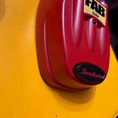 Danelectro Fab Echo 1990s - Red image 3