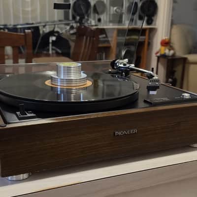 VINTAGE PIONEER TURNTABLE/MADE IN JAPAN/1973//33/45 SPEED image 6