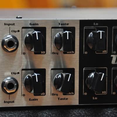 TECAMP Bonafide * 820W 2-channel solid state Bass amp * Made in Germany * balanced DI output image 2
