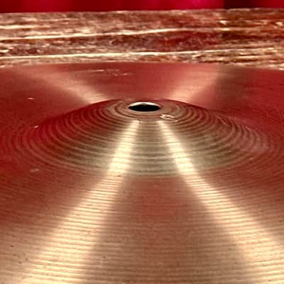 17" Paiste Formula 602 Pre-Serial 1960s Crash Ride Cymbal 1526g *Video Demo* image 9