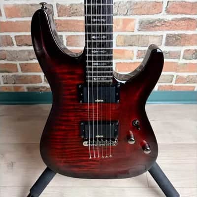 SCHECTER - DEMON 6 CRIMSON RED + HOUSSE Bild 2