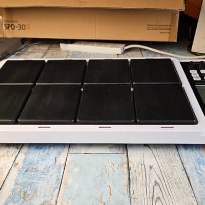 Immagine Roland SPD-30-WH Octapad MkII 8-Zone Digital Percussion Pad 2010s - White - 5