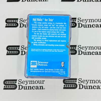 Seymour Duncan Hot Rails for Tele (STHR-1b) Bridge Pickup - Black image 2