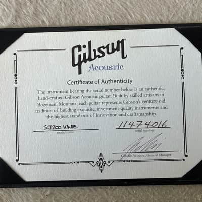 Gibson SJ-200 Custom Vine 2014 image 14