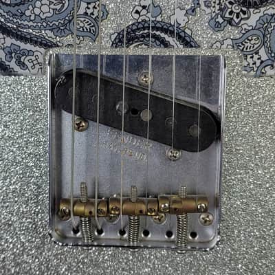 2017 Fender Brad Paisley Road Worn Telecaster - Silver Sparkle image 10
