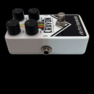 Electro-Harmonix Crayon 69 Full-Range Overdrive 2015 - Present - White with Vertical Crayons X7553 image 4