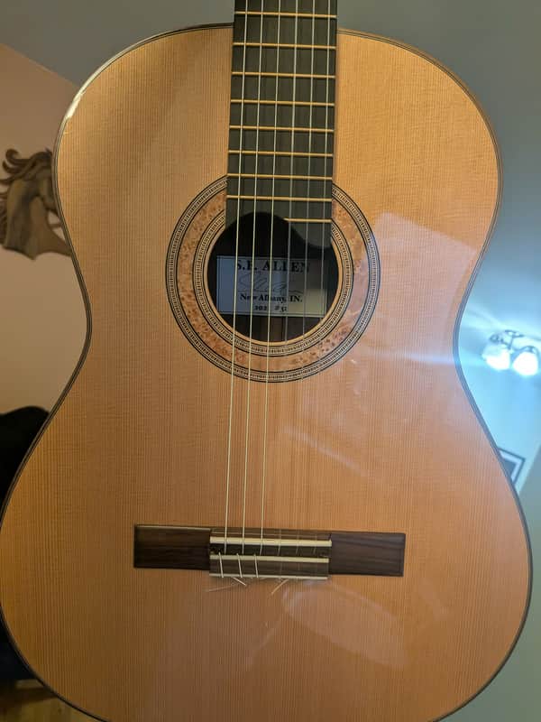 Steve Allen Solid Granadillo and Cedar classical guitar image 1