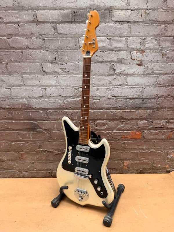 Vintage Bartolini Italian Made 40V Supertone Electric Guitar image 1
