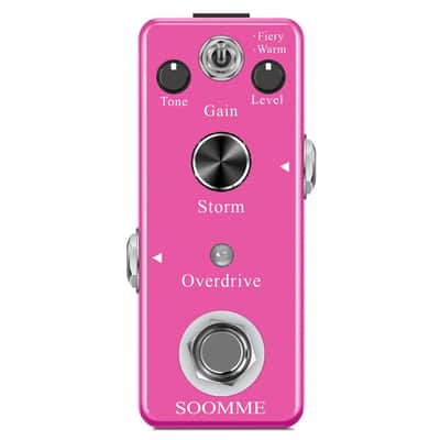 SOOMME Storm Overdrive Guitar Effect Pedal Classical Overdrive Sound For Electrical Guitar Bass With True Bypass image 7