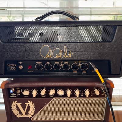 PRS HDRX 100 2-Channel 100-Watt Guitar Amp Head 2021 - Present - Black image 1
