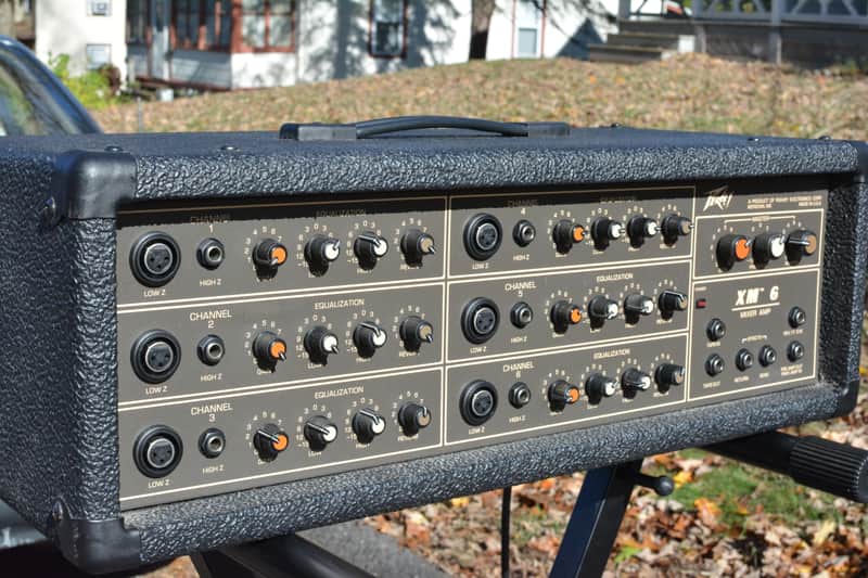 Peavey XM-6 PA 150 Watt Mixer Amplifier | Reverb