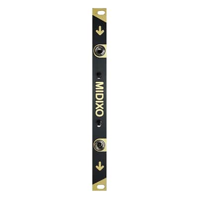 XOXO Modular MIDIXO Eurorack TRS MIDI Module (Black) image 2