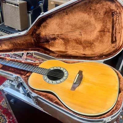 Ovation 1621-4 Acoustic Electric Guitar with Original Hardshell Case Parts Repair image 16