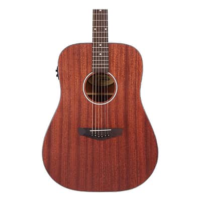 D'Angelico Premier Lexington LS A/E Guitar - Mahogany Satin - Open Box image 1