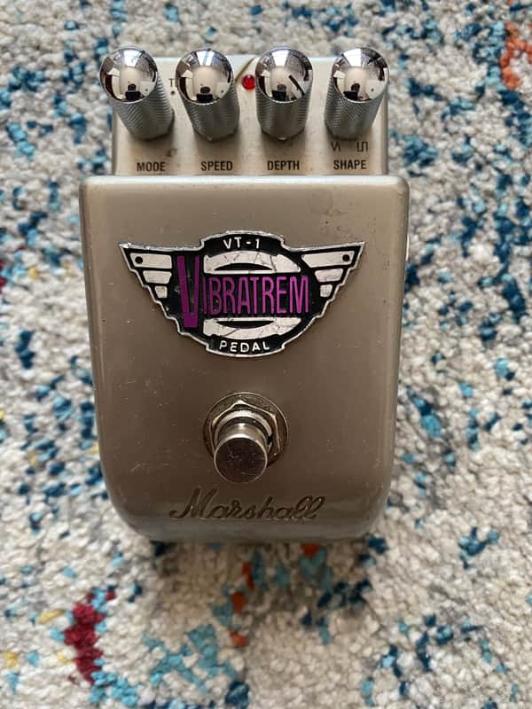 Marshall VT-1 Vibratrem Vibrato and Tremolo Pedal 2010s - Silver image 1