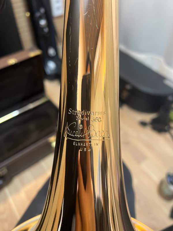 Bach Stradivarius 36G trombone with an F trigger image 1