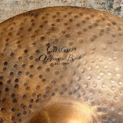 Zildjian K CUSTOM ORGANIC Ride 21” VERY THIN DRY 2340 g RAW TOP & BRILLIANT UNDERSIDE! Why Pay $540? image 3