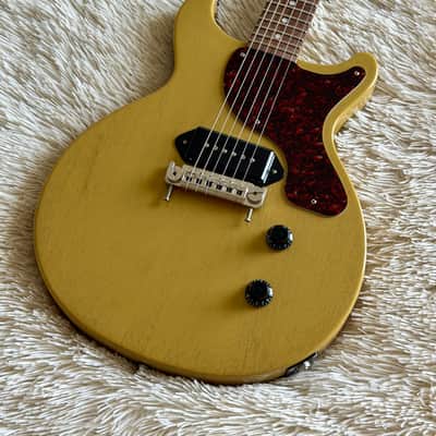 Gibson Les Paul Junior Double Cut TV Yellow Electric Guitar image 3