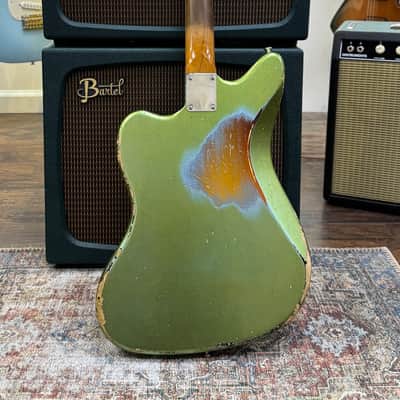 Berly J-Master - Metallic Green/Sunburst Nitro image 6