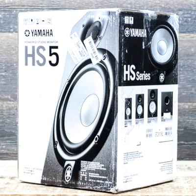 Yamaha HS5 Powered Studio Monitor 2-Way Bi-Amp 5" Studio Monitor (Single) w/Box image 8