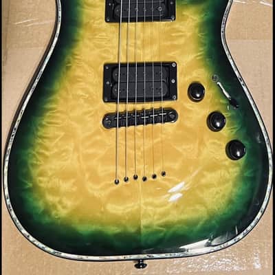 Schecter Hellraiser C-1 Passive 2016 - 2018 - Dragon Burst image 1