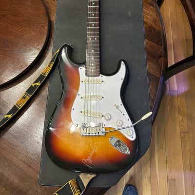 Fender Stratocaster 1991 - Sunburst - autographed by Bonnie Raitt image 8