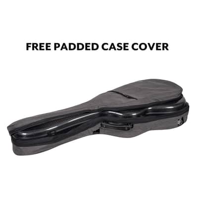 Crossrock CRF6030C Air Carbon Classical Guitar Case 4/4 Full Size – 100% Pure Carbon Fiber Case 2025 - Black image 4