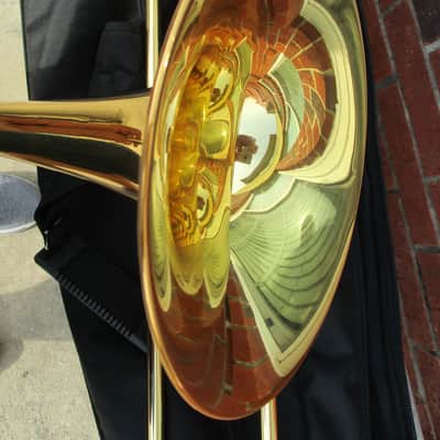 Yamaha YSL-681 Large Bore Professional Tenor Trombone 1990s image 4