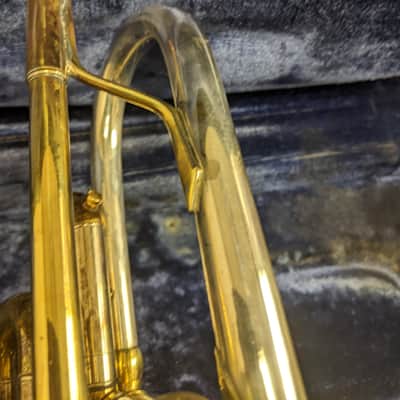 Bach Stradavarious 25 1967 - Raw Brass & Silver Plated Bell image 6
