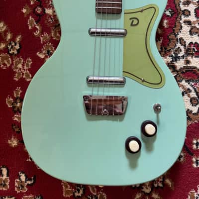 Danelectro 56 U-2 Reissue 1998 - 2004 - Nifty Aqua image 2