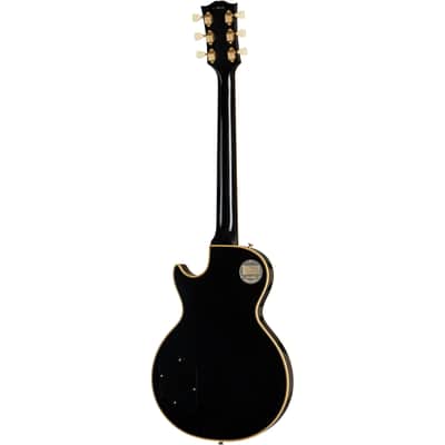 Gibson 1957 Les Paul Custom Reissue 3-Pickup Electric Guitar - VOS Ebony image 3