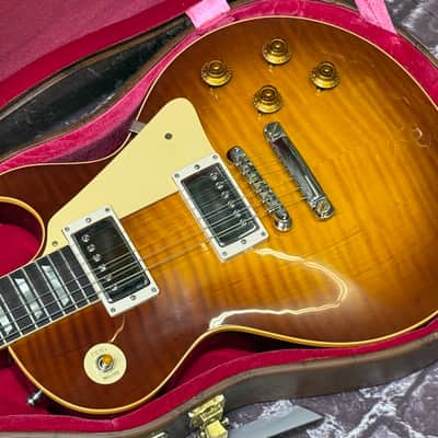 Gibson Custom Shop 1959 Les Paul Standard VOS Iced Tea Burst New Unplayed Auth Dlr 8lb9oz #028 image 4