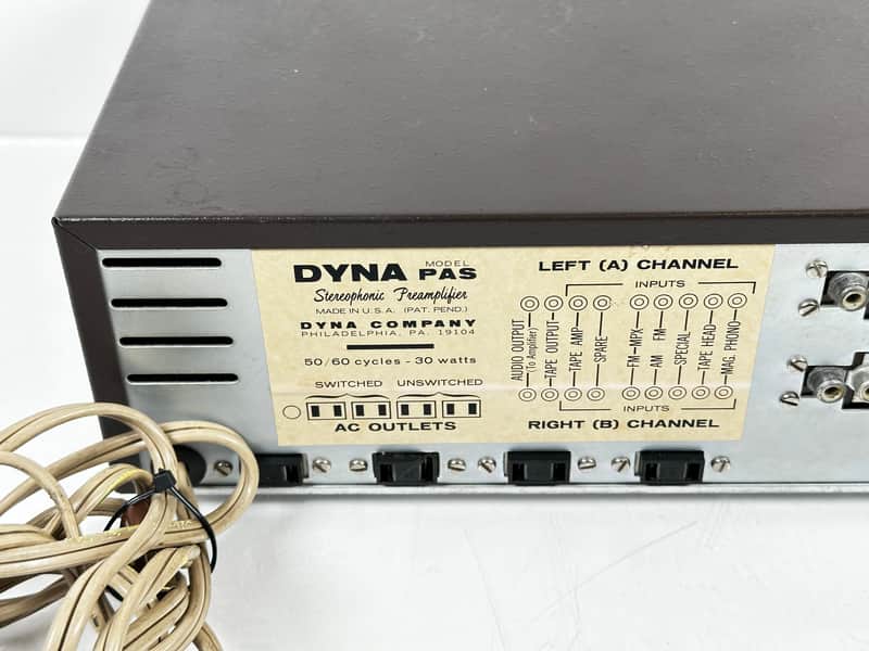 Dynaco Dyna PAS Stereo Tube Preamplifier | Reverb