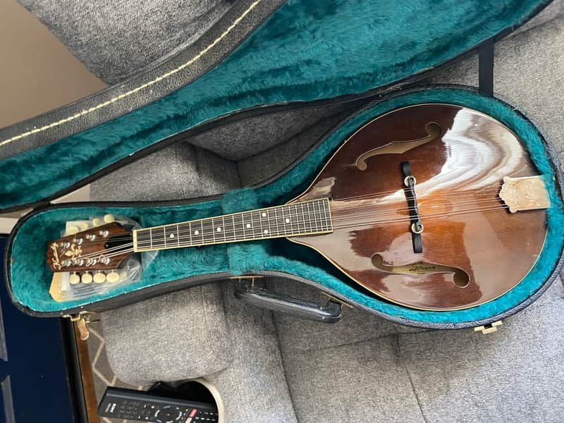 Kentucky KM-250S Deluxe A-Style Mandolin 2010s - Dark image 1