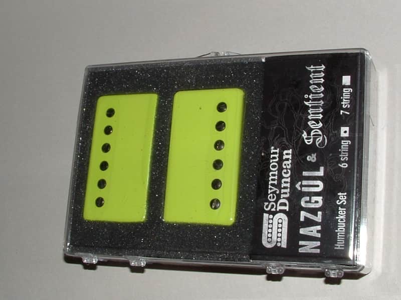 Seymour Duncan Nazgûl / Sentient Humbucker Set (Toxic Yellow) New image 1