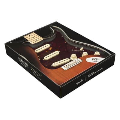 Fender Prewired Stratocaster Pickguard w/ Original '57/'62 Pickups (Tortoise) image 4