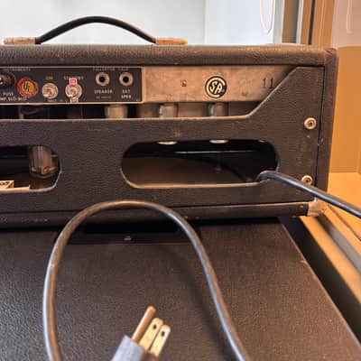 Fender Bassman "Drip Edge" 2-Channel 50-Watt Guitar Amp Head 1968 - 1969 - Silverface image 5