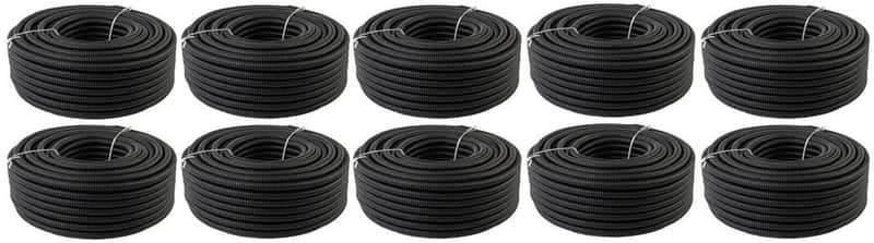 Absolute SLT14-1000 1000 FEET 1/4" Split Loom Wire TUBING Hose Cover AUTO Home Marine image 1