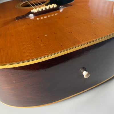 Kasuga T-413 '80s Vintage MIJ 12 Strings Acoustic Guitar Made in Japan image 7