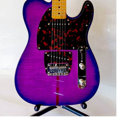 Firefly FFTH-BCPL-557 "Mad Cat" Pure Series Electric Guitar - Transparent Purple image 1