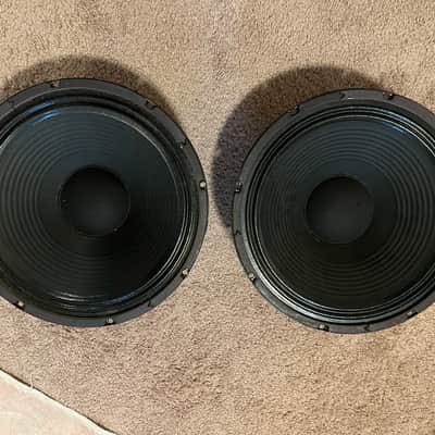 Eminence 12" Unknown Greenback-style Guitar Speaker Pair image 1